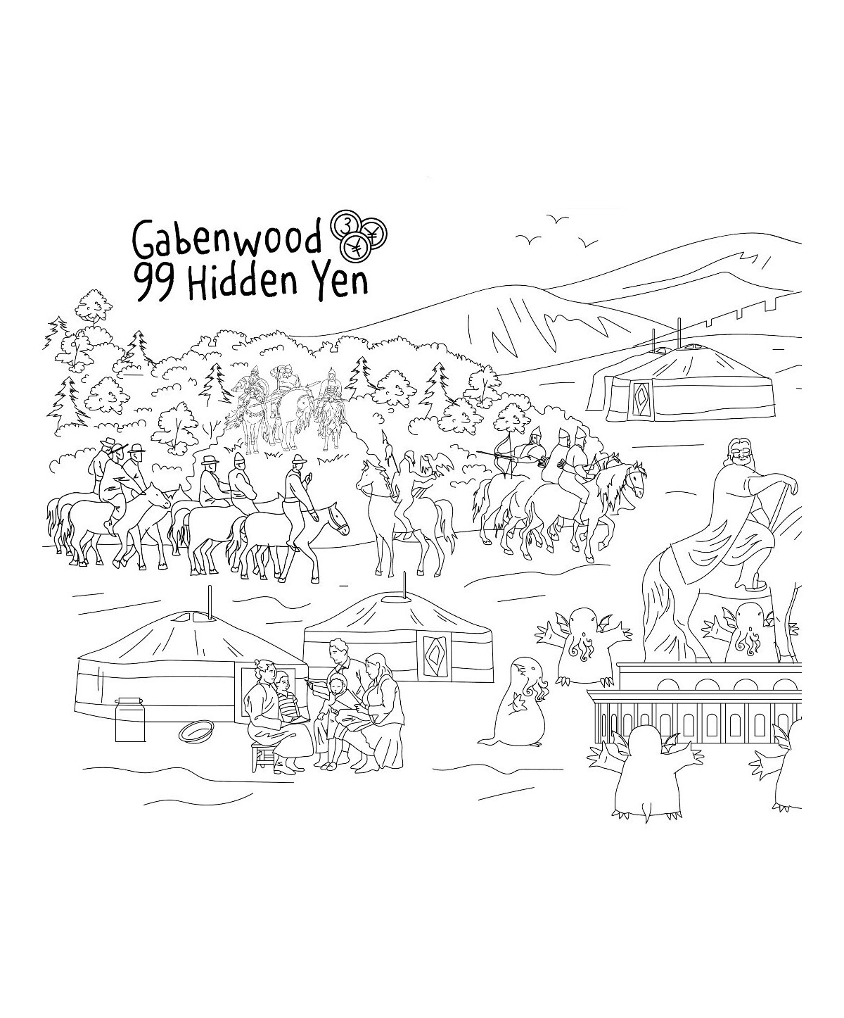 Gabenwood 3: 99 Hidden Yen Steam Key GLOBAL